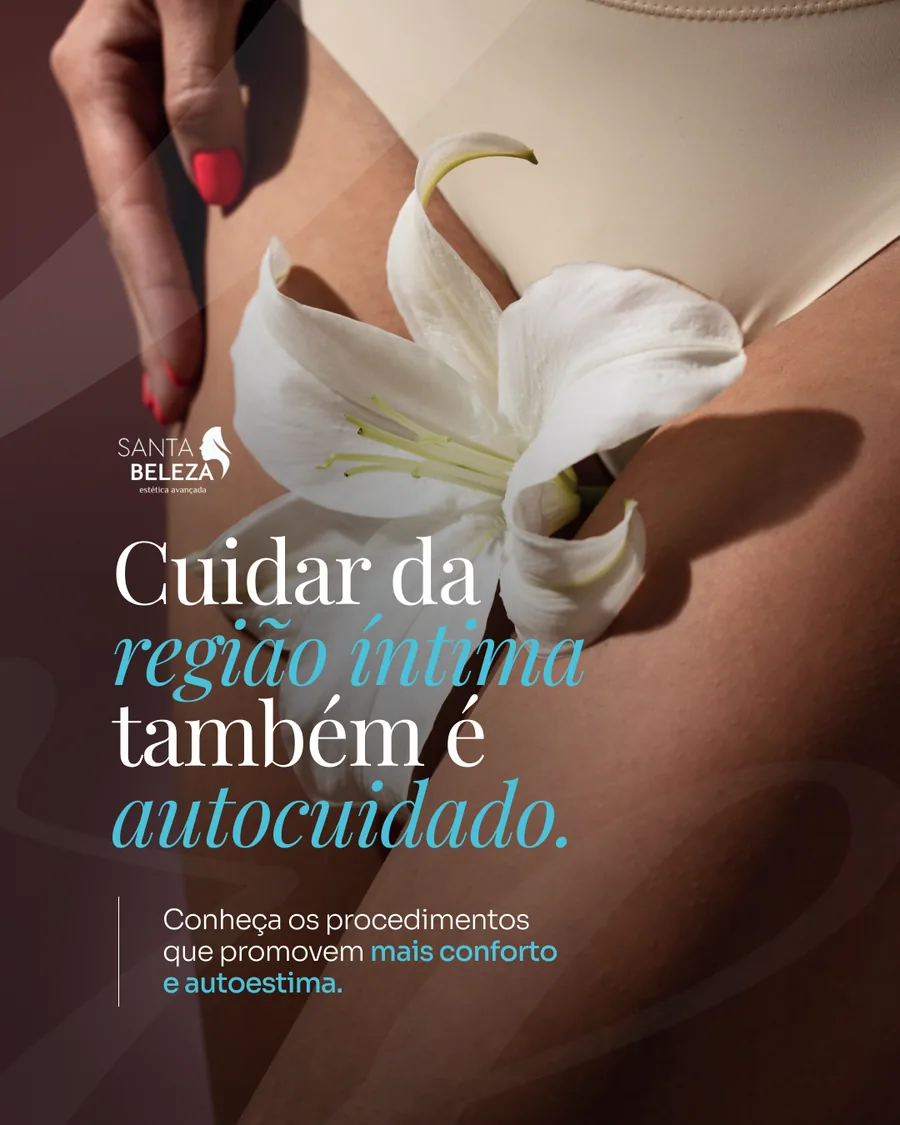 Publicação da Santa Beleza no Instagram